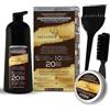 SD SALVATHOR DURAN Tinta Barba Uomo - Tintura Barba Uomo - 20 Applicazioni - Con Protezione per Barba - Salvathor Duran - 250 ml.