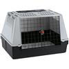 Ferplast Trasportino per Cani da Auto ATLAS CAR 100, Trasportino per Cani, Doppia Apertura Scorrevole, Doppio Vano Portaoggetti, Pratiche Maniglie, Tappeto Drenante, Max 40 kg, 100 x 60 x h 66 cm