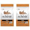 Schesir, Cibo Secco per Gatti Adulti Linea Mantenimento al Gusto Pollo, Crocchette - Formato Sacco da 1,5 Kg (Confezione da 2)