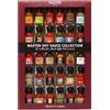 Thoughtfully - Set 30 Salse Piccanti dal Mondo - Hot Sauce Sampler - Regalo Originale per Uomo - Amanti del Piccante & Grillfans - Compleanno, Natale & Inaugurazione Casa - 30 x 20 ml