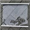 Sonakia Tenda a Rullo Impermeabile Trasparente, Tenda Avvolgibile in Vinile PVC Chiare, Tenda a Rullo Esterni per Porte e Finestre, Tapparella Antivento, Tenda Anti Pioggia,WxH-85x100cm/33.5 * 39.4in