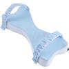 Generic Cuscino ortopedico per ginocchia in schiuma, 50 x 24 x 8 cm, cuscino di supporto per gambe con cinghie, cuscino ortopedico per gambe per dormire, cuscino per dormire sul lato, cuscini ergonomici per