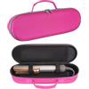Mumlicha Custodia per piastra per capelli Dyson Airstrait, custodia protettiva compatibile con Dyson Airstrait, borsa da viaggio per piastra lisciante Dyson Airstrait (rosa)
