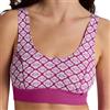 CALIDA Elastic Trend Reggiseno, Oscurante, Orchid Flower, 36-38 Donna