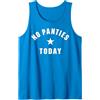 No Panties Today Retro Athletic Design S NESSUN PANTALONCINO Canotta