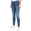 Calvin Klein Jeans Jeans Donna Mid Rise Skinny Fit, Blu (Denim Dark), 26W / 32L
