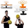 BOXOB 3pz Ausilio per Tiro a Canestro, Regolabile Allenatore per Tiro a Canestro Fuori Mano Silicone Guanti da Tiro a Canestro 3 Colori Gadget per Tiro a Canestro per Migliorare Tiro e Forma