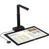 VIISAN Scanner per libri - Scanner portatile da 27 MP max A2. Ideale per periodici, libri, documenti. Supporta A3/A4/A5, schede. OCR multilingue, Mac/Windows