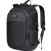 Tzowla Zaino Antifurto Porta PC Uomo e Donna,Zaino Impermeabile con Porta di Ricarica USB e Blocco per Notebook/Computer da 15,6 Pollici