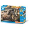 Grandi Giochi Discovery Cavalli Puzzle Lenticolare Orizzontale, con 500 Pezzi Inclusi e Confezione con Effetto 3D Pu203000