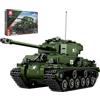 Reobrix M4A3E8 Sherman Militare Carro Armato in Mattoncini per Adulti, UAS WW2 Tank Carri Armati Militari Modello da Costruire, 77030 Prodotti Autorizzati World of Tanks, Regalo per 14+ (836 Pezzi)