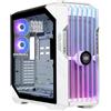 Cooler Master Case Cooler Master HAF 700 EVO - Full Tower, ARGB, Pannello laterale in vetro temperato, Pannello superiore rimovibile Bianco