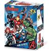 Grandi Giochi Avengers Puzzle Lenticolare Verticale, con 200 Pezzi Inclusi e Confezione con Effetto 3D Pua02000