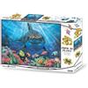 Grandi Giochi Discovery Squalo Bianco Puzzle Lenticolare Orizzontale, con 500 Pezzi Inclusi e Confezione con Effetto 3D Puw00000