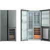 GRF Frigorifero Americano Tre Porte con Cantinetta T9183WINXG Total no frost Vetro Inox