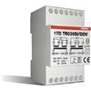 PERRY Trasformatore 30VA per servizio intermittente uscite12-12-24V 3 DIN, montaggio a retroquadro IP40
