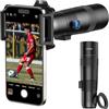 APEXEL 30X Super Telephoto Lens, Lunghezza Focale di 720mm, Cattura Professionale e Artistica per Fauna Selvatica, Sport, Concerti