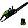 Greenworks GD60CS40K4 - Elettrosega a batteria 60V 4Ah - Lama da 40cm