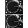 Reloop RP-7000 MK2 Coppia Giradischi Professionale trazione diretta per Dj, Nero