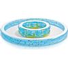 Intex 57143 - Piscina Doppia Pesciolini, 279 x 36 cm