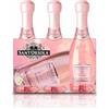 Sant'Orsola - Mini Bottiglie Prosecco D.O.C. Rosè Millesimato Extra Dry, 11%, da Uve Glera e Pinot Nero, Gusto Delicato con Note Fruttate e Floreali, 3x200 ml (Confezione da 6)