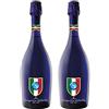 Bottega Prosecco DOC Ufficiale SSC Napoli Edizione Limitata Scudetto Serie A 2022/2023-750ml (Confezione da 2)