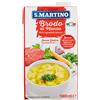 S.MARTINO - Brodo Pronto Manzo 1 Litro - 1000 Gr (Confezione da 6)