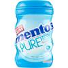 Mentos Pure Fresh, Chewing Gum, Gusto Menta, Senza Zucchero, Senza Glutine, Barattolo da 50 Gomme da Masticare (Confezione da 6)
