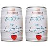 MENABREA - Birra Pils - Arte In Lattina - Fustino da 5L - 5000 ml (Confezione da 2)