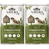 Dehner Natura Premium mangime per uccelli, Cibo per uccelli selvatici, cibo tutto l'anno con semi di girasole, arachidi, semi di canapa e fiocchi d'avena, per merli, cinciallegre e ciuffolotti, 2,5 kg