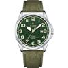 Sea Gull Orologio Automatico Meccanico da Uomo, Esercito Tattico Campo Sport Lavoro Outdoor Orologi Militari da Uomo, Display Data Impermeabile, D581 (Verde)
