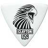 CLAYTON plettri per chitarra Triangolo arrotondato 1.90mm