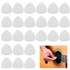 BENECREAT 24 pz Plettri per Chitarra In Acciaio Inossidabile, Plettri per Chitarra, Grezzi, Plettri, Accessori per Chitarra, Basso, Ukulele, 0.8mm di Spessore
