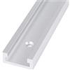 Tyenaza 300mm T-Slot Track in Lega di Alluminio, T-Track Alluminio, Scanalatura a T, Guida a T con viti Autofilettanti per la Lavorazione del Legno, Tavolo di Fresatura, vite a T