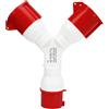 Dioche Spina Industriale a Forma di Y IP44 Impermeabile Connettore a Presa Industriale per Sito per Aviazione Spina 5 Pin 3P N E 380 a 415V 32A