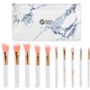 ACAPES WORLD Set 10 Pennelli Trucco Make Up Professionali - Kit Pennelli Make Up