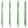 Chingcoo 4 penne a sfera cancellabili, cancellabili, cancellabili, cancellabili, penne gel cancellabili, per studenti (0,5 mm, blu)