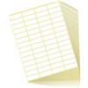 Fousenuk 840 pezzi Etichette Adesive, Fogli Adesivi Bianche 38 x 13 mm | per Congelatore, Cancelleria, Corrispondenza, Etichetta Adesive Universali Autoadesive per Scuola, Ufficio, Cucina