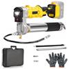 CISSIYOG Ingrassatore a Batteria Adatto per Makita 18V Battery, 2 in 1 Ingrassatore Elettrico, 10000 PSI 3,5 oz./min Pistola per Grasso con Luce LED, Senza Batteria e caricabatteria