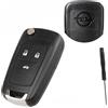 Super1 3 Pulsante Fit per OPEL VAUXHALL Zafira Astra Insignia Holden Telecomando auto Guscio Custodia con coperchio del telecomando Flip HU100 Lama