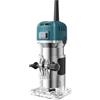 Risegun Fresatrice Rifilatore Elettrica - Motosega Compatta 220V 800W 28000 RPM con 6 Velocità Regolabili per Intaglio Legno, Rifilatura Bordi, Lavori di Precisione