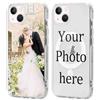 Coiwxmoi Cover Magnetica Personalizzate per iPhone 13 mini 5,4'', Personalizzata con Foto Immagine Custodia Compatibile con MagSafe, Personalizzato Case per iPhone 13 mini, trasparente