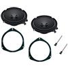 Superauto hi-fi Hertz DV 160 Coppia Woofer 160 W 80 W rms+ Supporti Casse Altoparlanti Per FIAT 199 Punto Evo Grande Punto Predisposizione Anteriore 160 mm 16 cm Accessori Montaggio