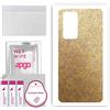 apgo BACK SKIN Film Pellicola protettiva Protezione Posteriore per Xiaomi 12 Pro, skin sticker film foil vinyl Tessuto in fibra