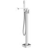 Mariner Lamborghini Hyper rubinetto vasca freestanding, per corpo incasso, HYP0091-CR, Lamborghini Hyper silver [Rubinetteria Bagno > Rubinetteria Vasca]