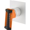 Mariner Lamborghini Hyper rubinetto doccia, per corpo incasso, HYP1990-BO+LEV001C-CFB, Lamborghini Hyper arctic white [Rubinetteria Bagno > Rubinetteria Doccia]