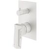 Mariner Lamborghini Hyper rubinetto vasca/doccia per 2-3 uscite, per corpo incasso, HYP1901-BO, Lamborghini Hyper arctic white [Rubinetteria Bagno > Rubinetteria Doccia]