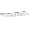 Mariner Lamborghini Hyper pannello pioggia in acciaio inox con 2 funzioni, WLS3509-BOTL, Lamborghini Hyper arctic white [Rubinetteria Bagno > Soffioni Doccia]