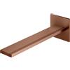 Mariner Lamborghini Raptor bocca in acciaio inox per rubinetto lavabo a parete, RAP0058-PRS, Lamborghini Raptor brushed copper [Rubinetteria Bagno > Rubinetteria Lavabo]