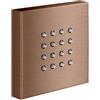 Mariner Lamborghini Raptor getto laterale in acciaio inox, WLS3923-PRSTL, Lamborghini Raptor brushed copper [Rubinetteria Bagno > Getti Laterali]